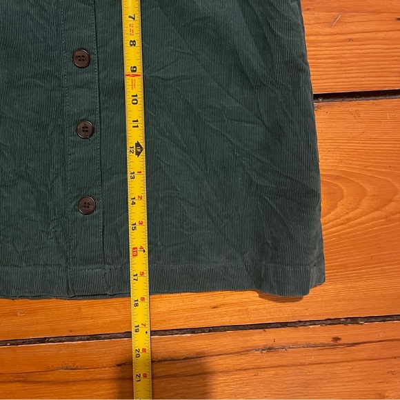 J Crew Corduroy Mini Skirt Womens Size 4 Button Front Preppy Schoolgirl NWT - Picture 8 of 8